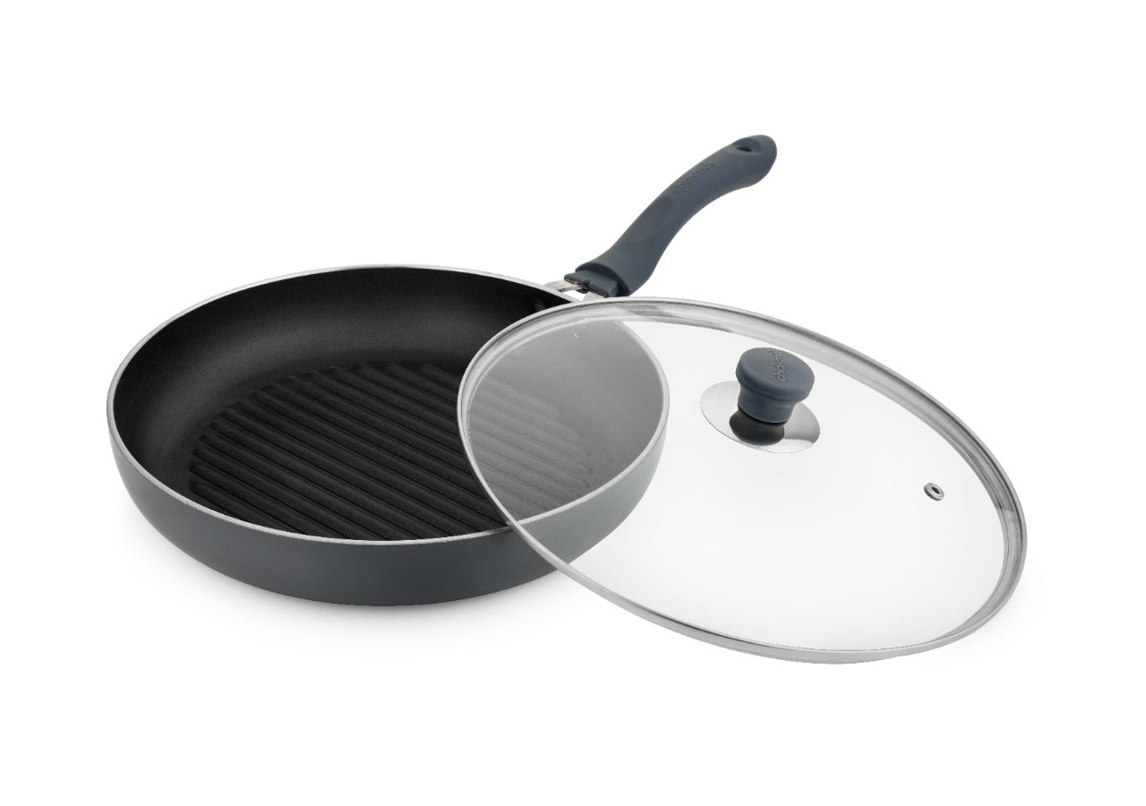 NON-STICK INDUCTION GRILL FRYING PAN