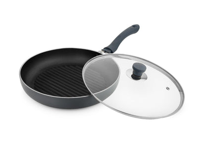 NON-STICK INDUCTION GRILL FRYING PAN