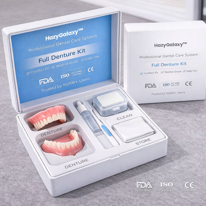 🔥HazyGalaxy™ Custom-Fit Dentures ⏰ ENDS TODAY   70% OFF | Smile with Confidence