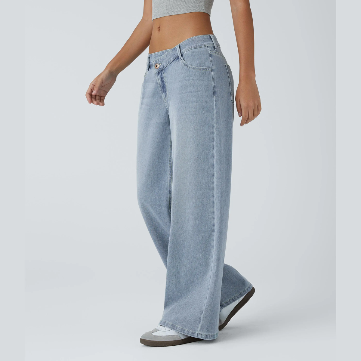 😍Promotion Day 😍Women's Low Rise Wide Leg Jeans