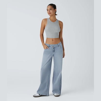 😍Promotion Day 😍Women's Low Rise Wide Leg Jeans