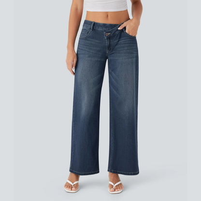 😍Promotion Day 😍Women's Low Rise Wide Leg Jeans