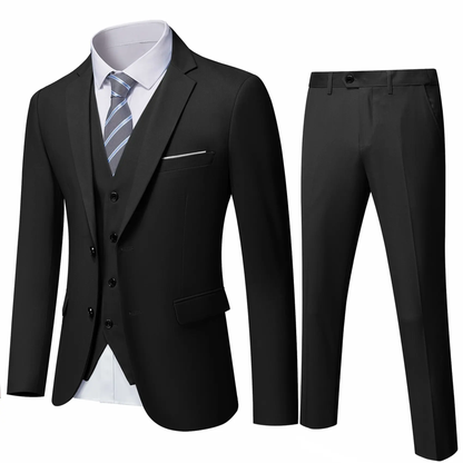 Men's Formal with Vest & Tie
