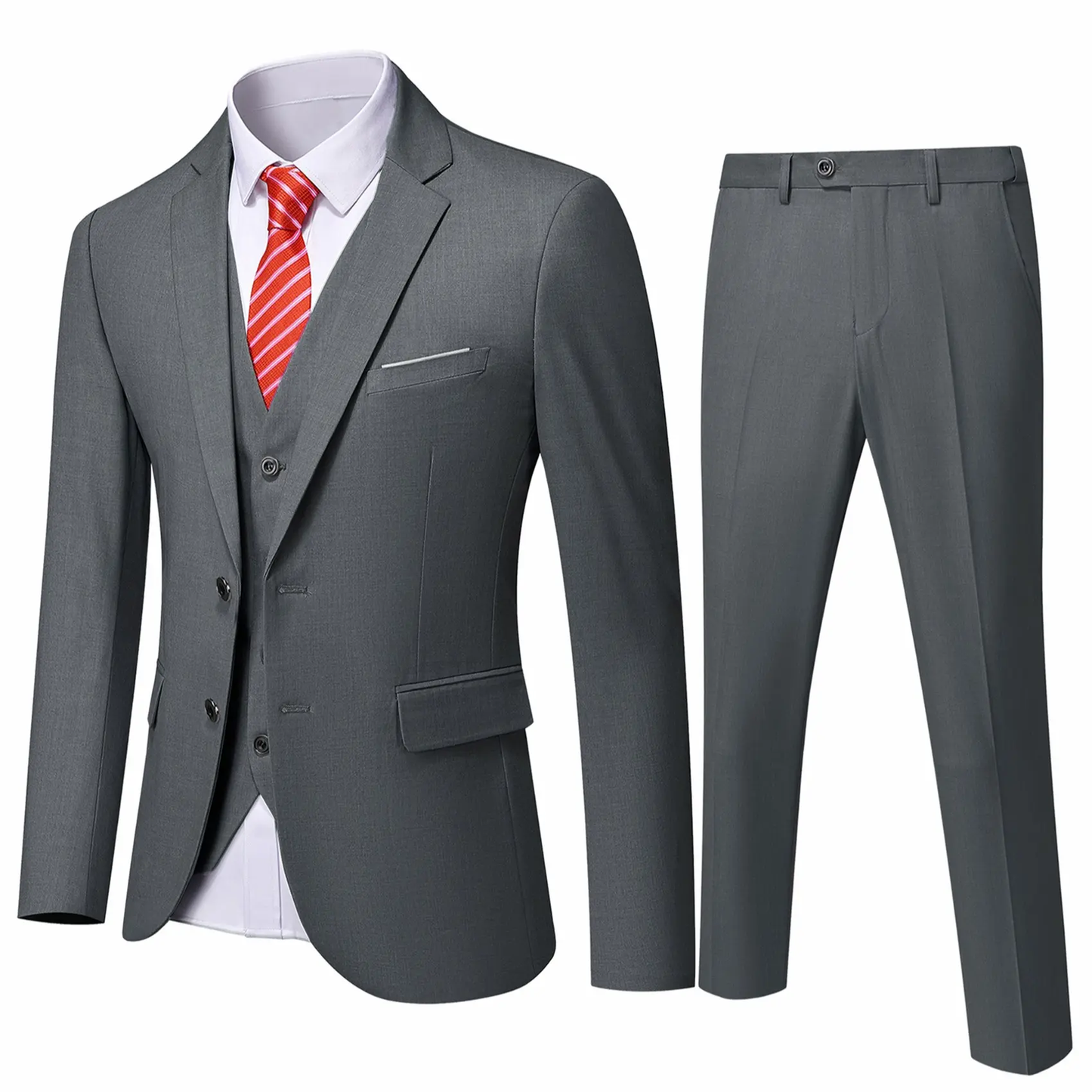 Men's Formal with Vest & Tie