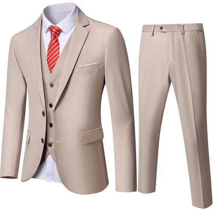 Men's Formal with Vest & Tie