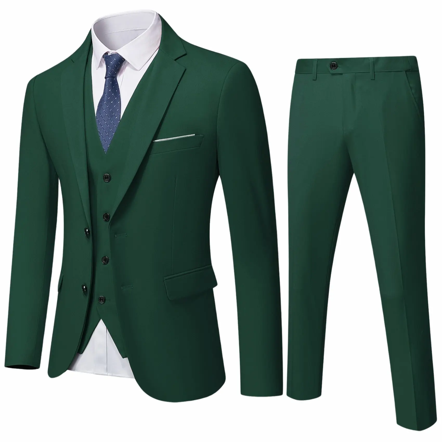 Men's Formal with Vest & Tie