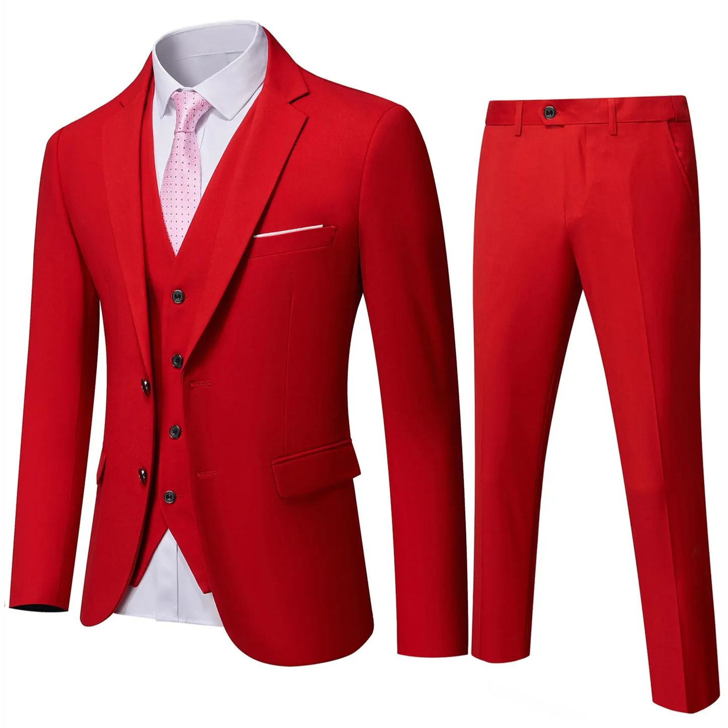 Men's Formal with Vest & Tie