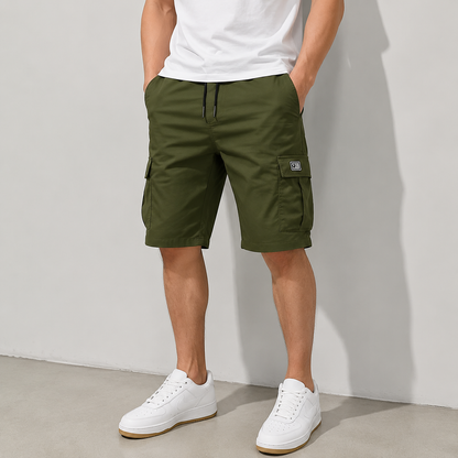 🔥🔥 Men's Pockets Drawstring Cargo Shorts