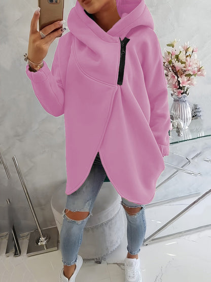 🌷Brielle - Stylish oversized warm zipper hoodie jacket