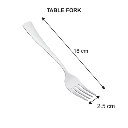 PARKER SPOONS AND FORKS - 6 PIECE SET