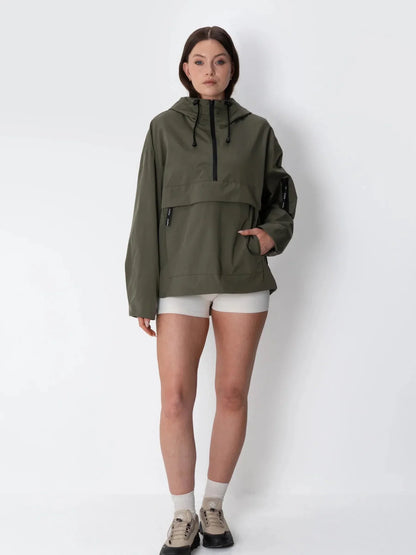 Classic Relaxed Fit Rain Hoodie