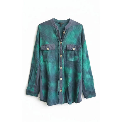 Women's Loose Fit Waffle Knit Shacket