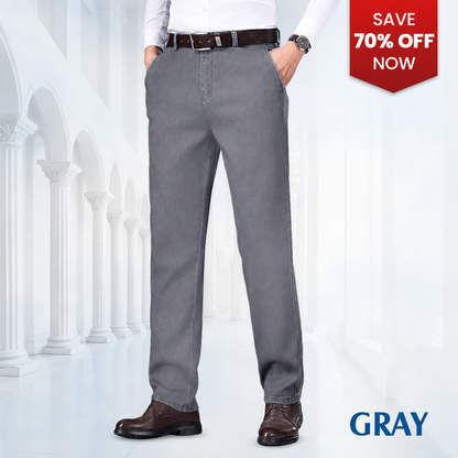 【LAST DAY SALE】Men's Classic Straight Fit Stretch Jeans