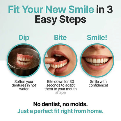 🦷𝐌𝐞𝐝𝐢𝐜𝐚𝐥-𝐆𝐫𝐚𝐝𝐞 𝐃𝐞𝐧𝐭𝐮𝐫𝐞𝐬 | 𝐍𝐚𝐭𝐮𝐫𝐚𝐥 𝐂𝐨𝐦𝐟𝐨𝐫𝐭 𝐅𝐢𝐭 𝐟𝐨𝐫 𝐈𝐧𝐬𝐭𝐚𝐧𝐭 𝐂𝐨𝐧𝐟𝐢𝐝𝐞𝐧𝐭 𝐒𝐦𝐢𝐥𝐞