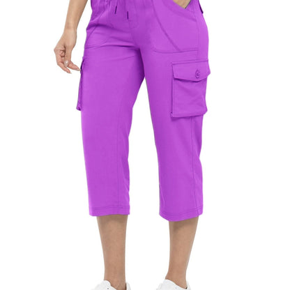 🔥Last day promotion-Women’s Loose Fit Lightweight Capri Cargo Pants – Casual 3/4 Trousers with 6 Pockets