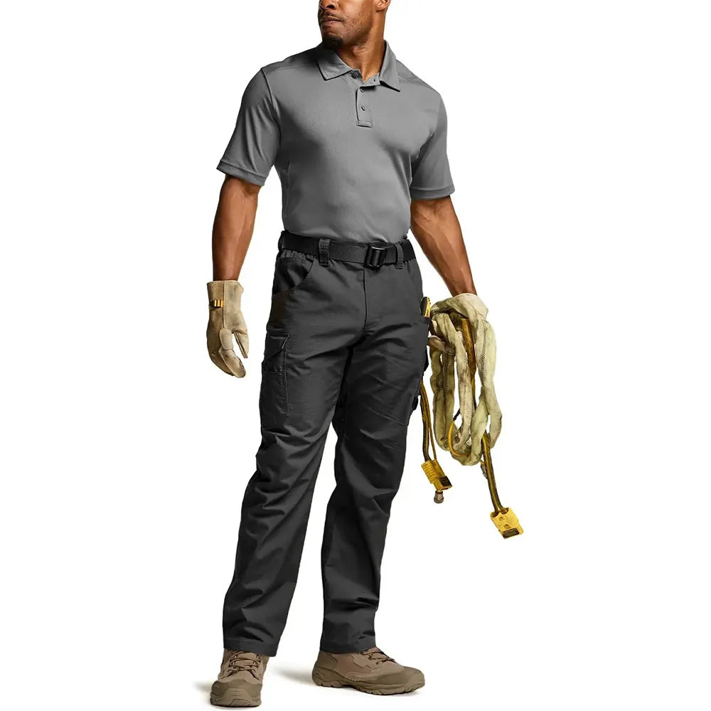 🔥Men's Ripstop Work Pants,Water Resistant Outdoor Tactical Pants