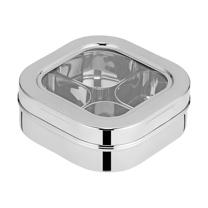 MULTI UTILITY BOX (DRY FRUIT BOX / MASALA BOX) - 4 CUPS