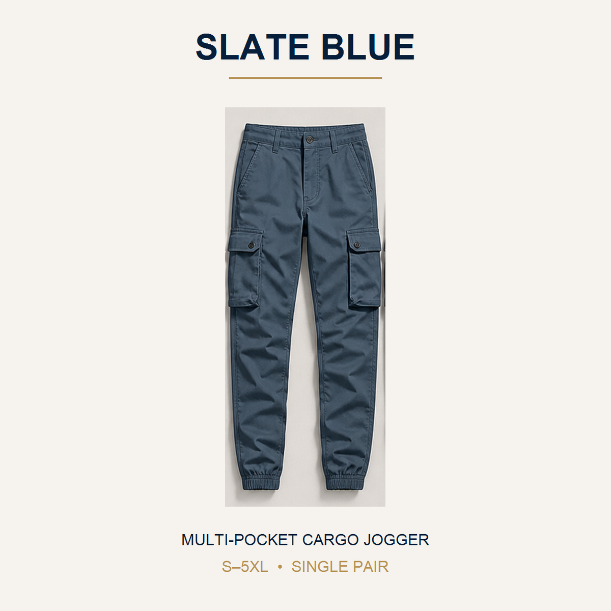 Men's Multi-Pocket Cargo Joggers