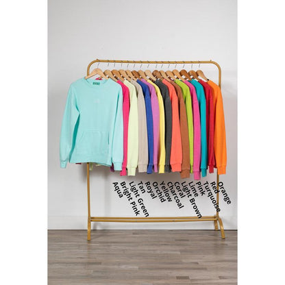 🔥【LAST DAY SALE】Pigment Dyed Cozy Campfire Crewneck Sweatshir