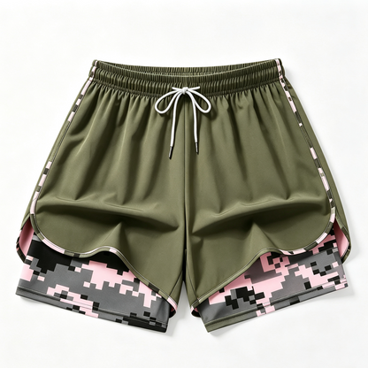 Women’s casual athletic shorts with pockets