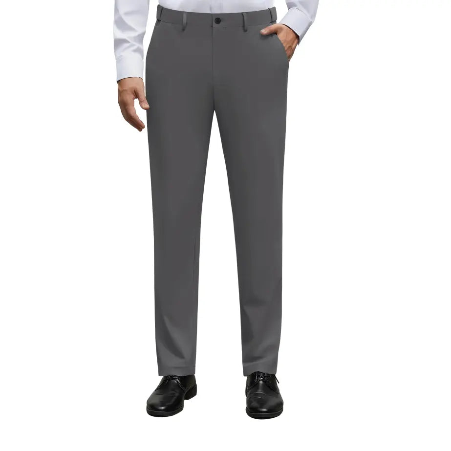👍🔥Limited-Time Promotion-Stretch Dress Pants No Iron Golf Pants