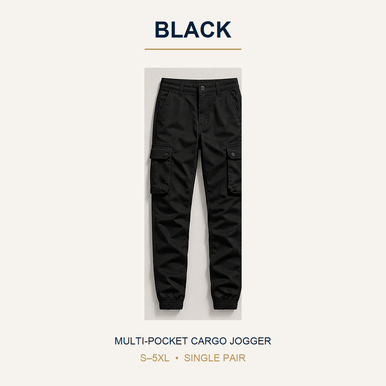🔥 Men's Multi-Pocket Cargo Joggers
