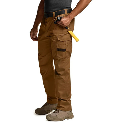 🔥Men's Ripstop Work Pants,Water Resistant Outdoor Tactical Pants