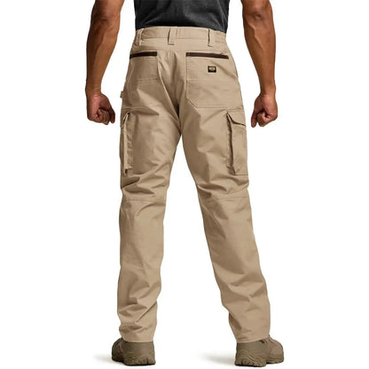 🔥Men's Ripstop Work Pants,Water Resistant Outdoor Tactical Pants