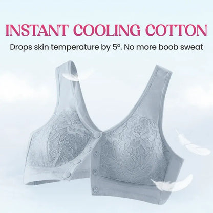 🔥Last Day💥Front Closure Breathable Cotton Lifting Bra for Seniors🔥8-Pack Only $24