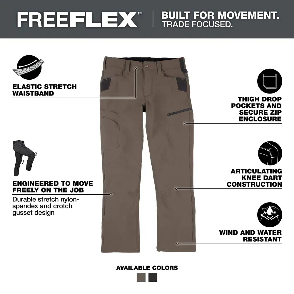 New Men's FREEFLEX Tech Work Pants with