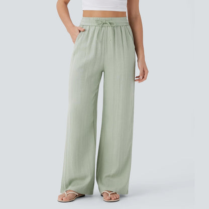 Summer sale⚡️【Creator’s Pick】Drawstring Wide Leg Casual Pants