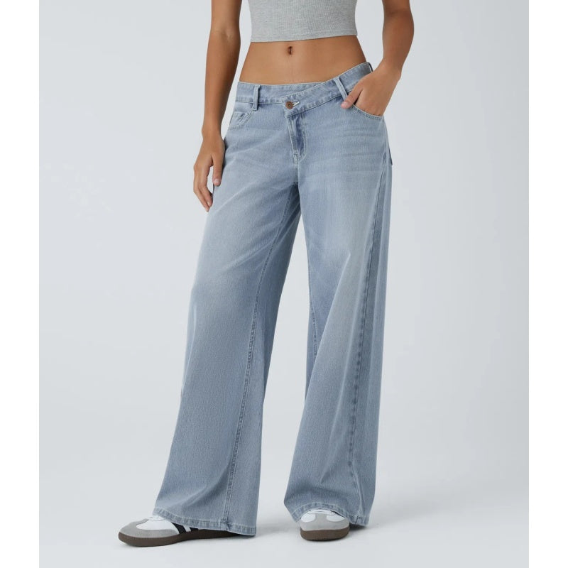 Comfort Stretch Baggy Casual Jeans