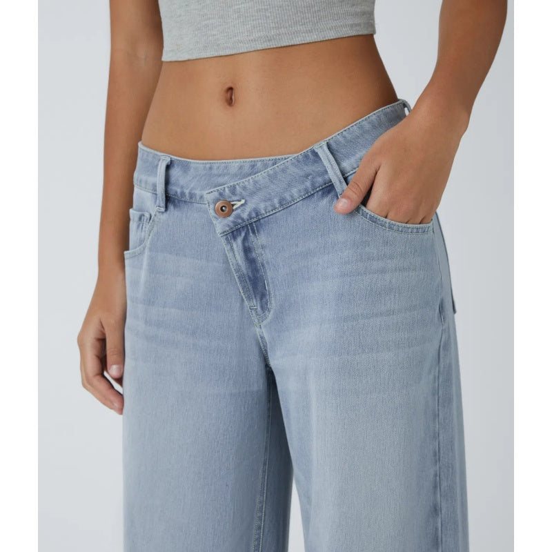 Comfort Stretch Baggy Casual Jeans