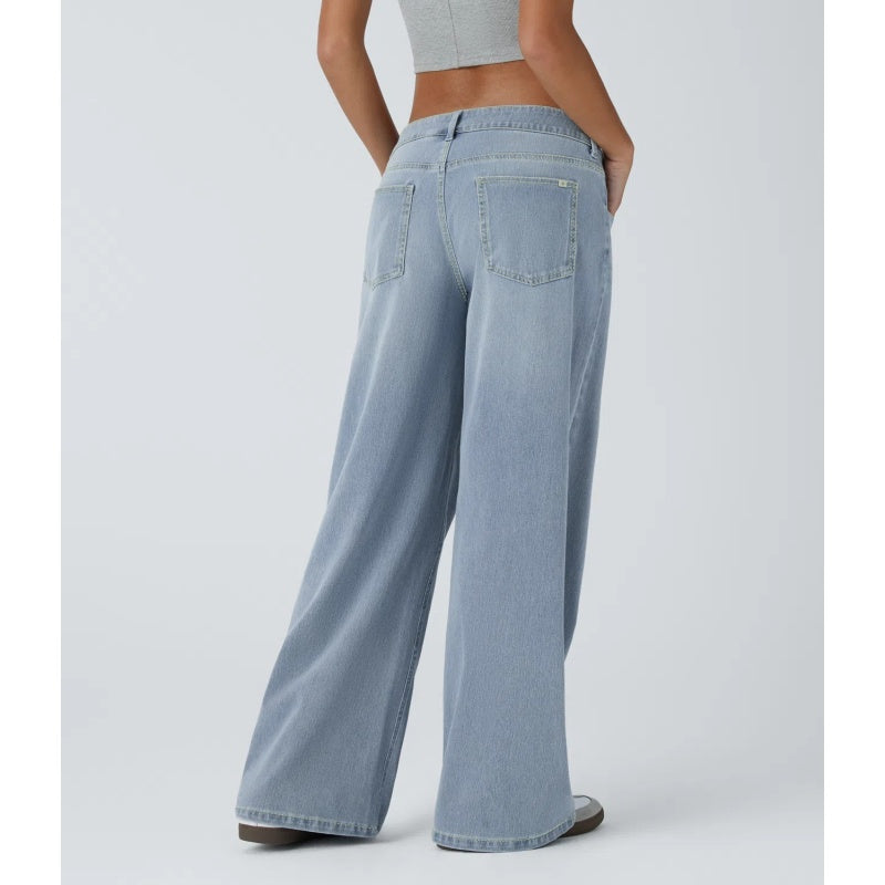 Comfort Stretch Baggy Casual Jeans
