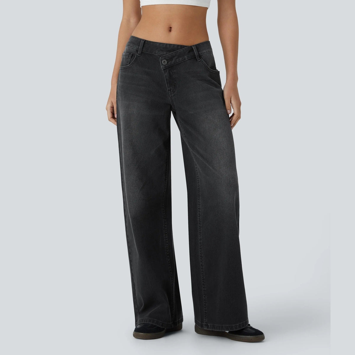 Comfort Stretch Baggy Casual Jeans