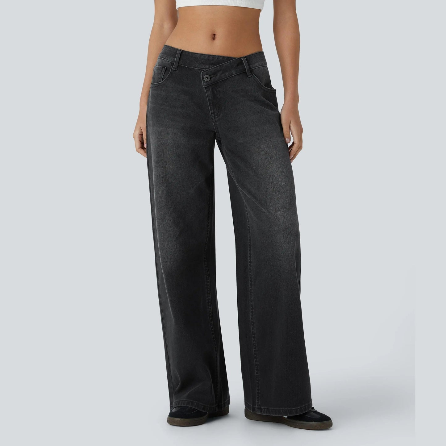 Comfort Stretch Baggy Casual Jeans