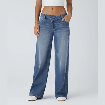 Comfort Stretch Baggy Casual Jeans