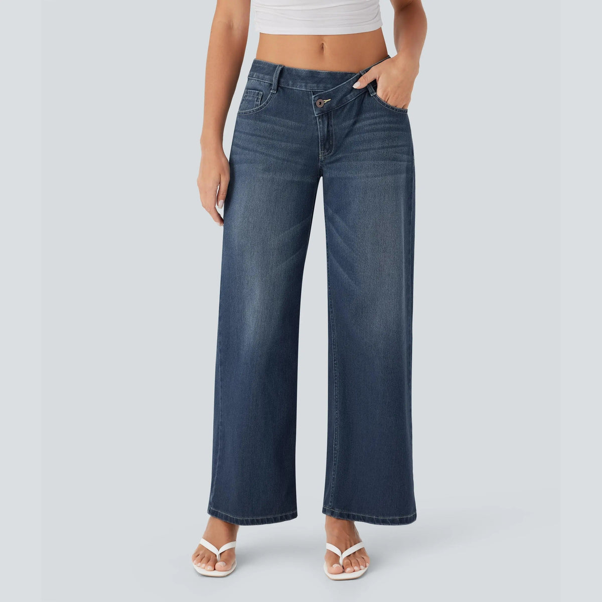 🔥Last day promotion-Comfort Stretch Baggy Casual Jeans