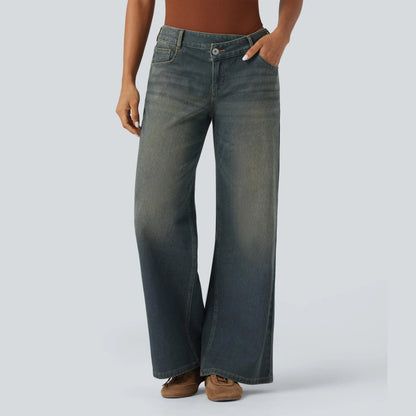 Comfort Stretch Baggy Casual Jeans