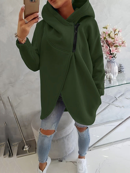 🌷Brielle - Stylish oversized warm zipper hoodie jacket