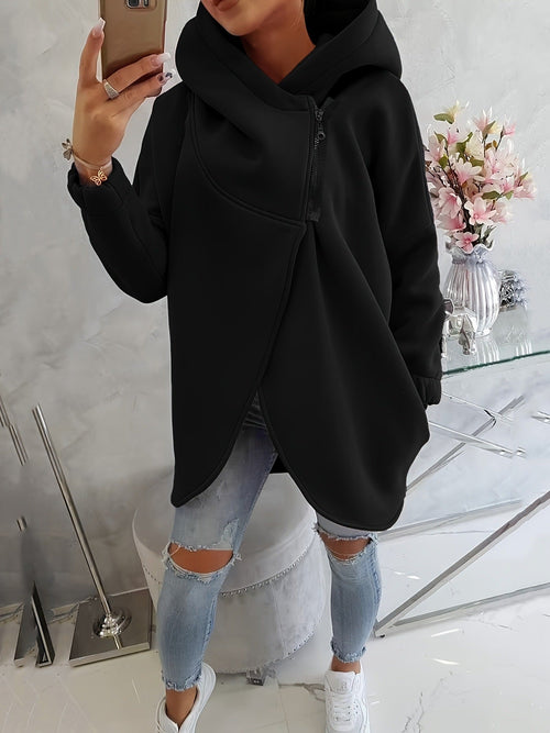 🌷Brielle - Stylish oversized warm zipper hoodie jacket