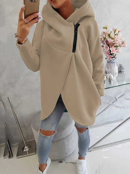 🌷Brielle - Stylish oversized warm zipper hoodie jacket
