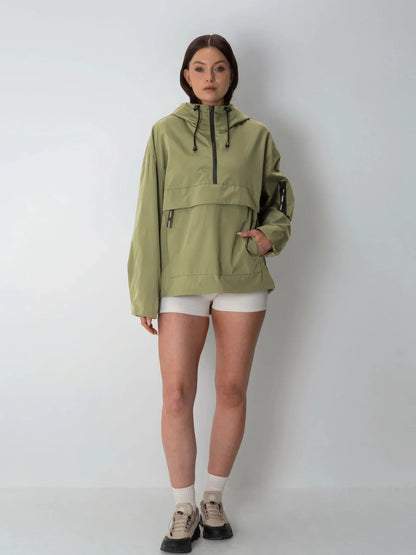 Classic Relaxed Fit Rain Hoodie