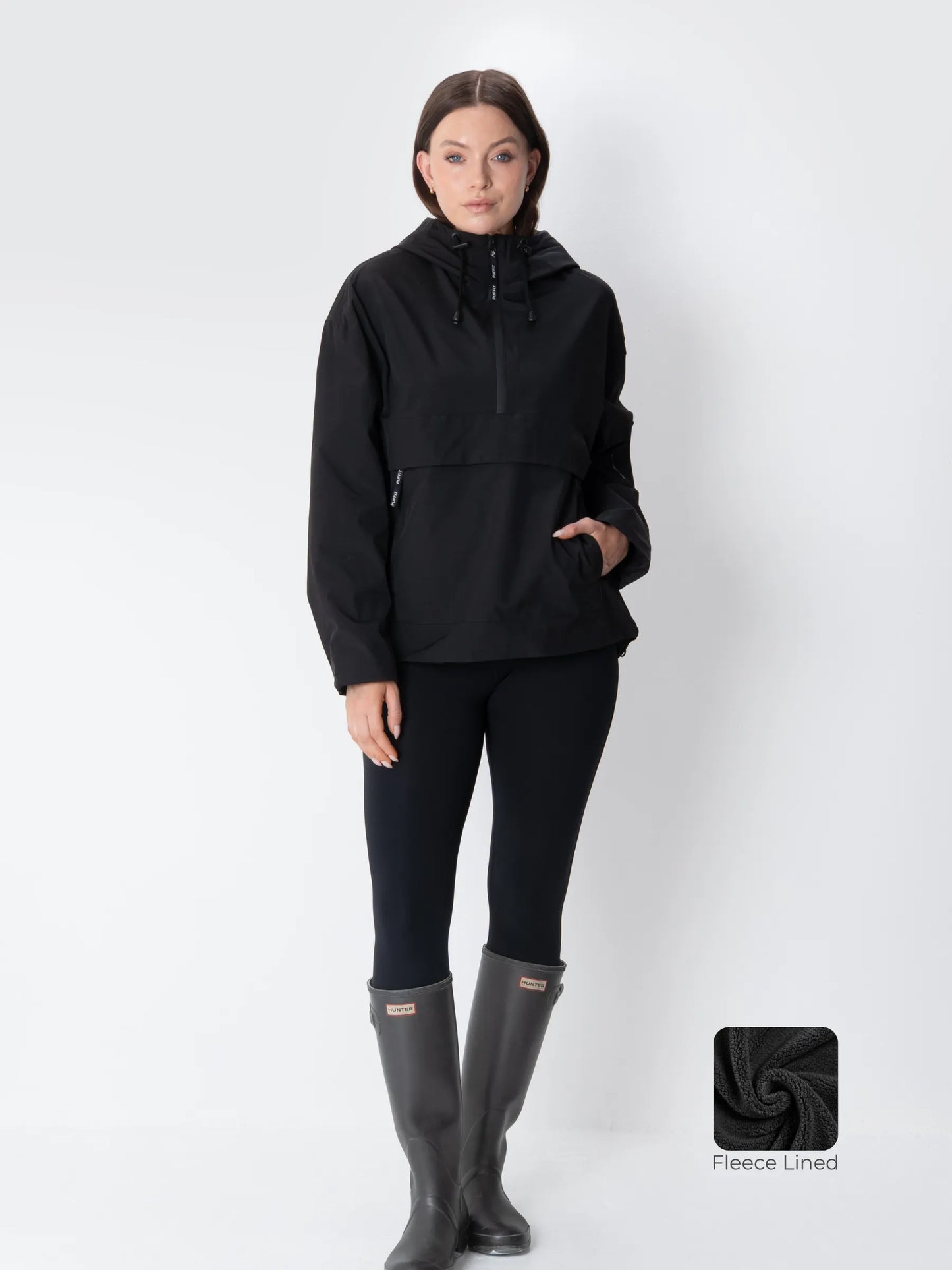 Classic Relaxed Fit Rain Hoodie