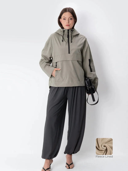 Classic Relaxed Fit Rain Hoodie